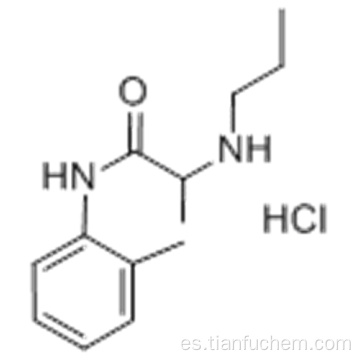 Clorhidrato de propitocaína CAS 1786-81-8